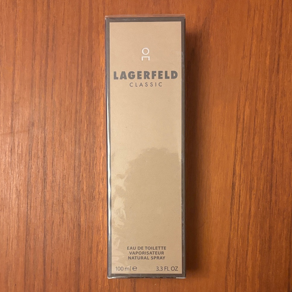 Karl Lagerfeld Classic Eau de Toilette - Beige and Black